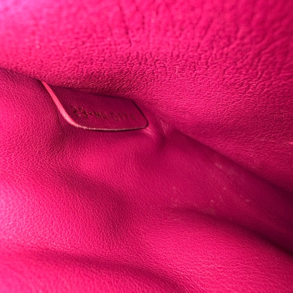 Christian Dior Diorissimo 2 way tote bag in pebbled calfskin black rose - Picture 10 of 11